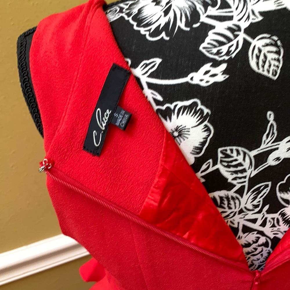 Womens red dress